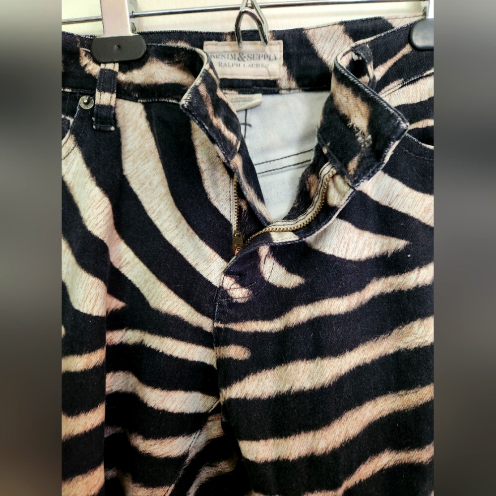 Animal print zebra jeans all over rock and roll - Picture 12 of 12